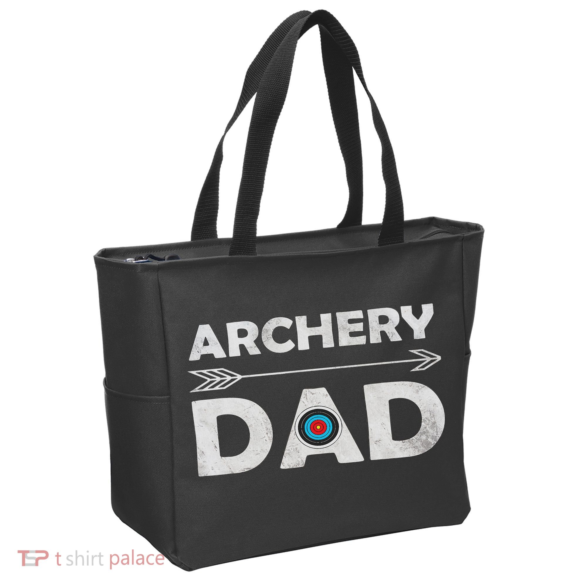 Matching Family Archery Dad Arrow Target Team Photo Meme Tote Bag