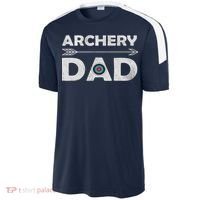 Matching Family Archery Dad Arrow Target Team Photo Meme Sport-Tek Competitor United Soccer Jersey thumb 2