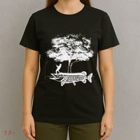 Musky Fish Artistic Love Muskie Fishing Gift T-Shirt thumb 4