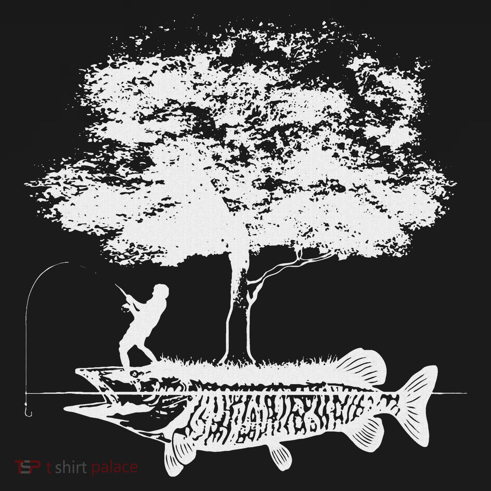 Musky Fish Artistic Love Muskie Fishing Gift Women's Hoodie