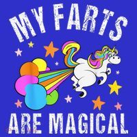 My Farts Are Magical Funny Unicorn Gag Farting Sarcastic Women's Tank Top thumb 5