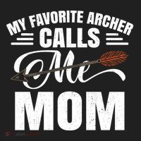 My Favorite Archer Calls Me Mom Archery Mom Mother's Day Gift Women's Sweatshirt thumb 2