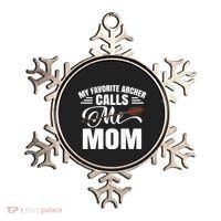 My Favorite Archer Calls Me Mom Archery Mom Mother's Day Gift Ornament thumb 0