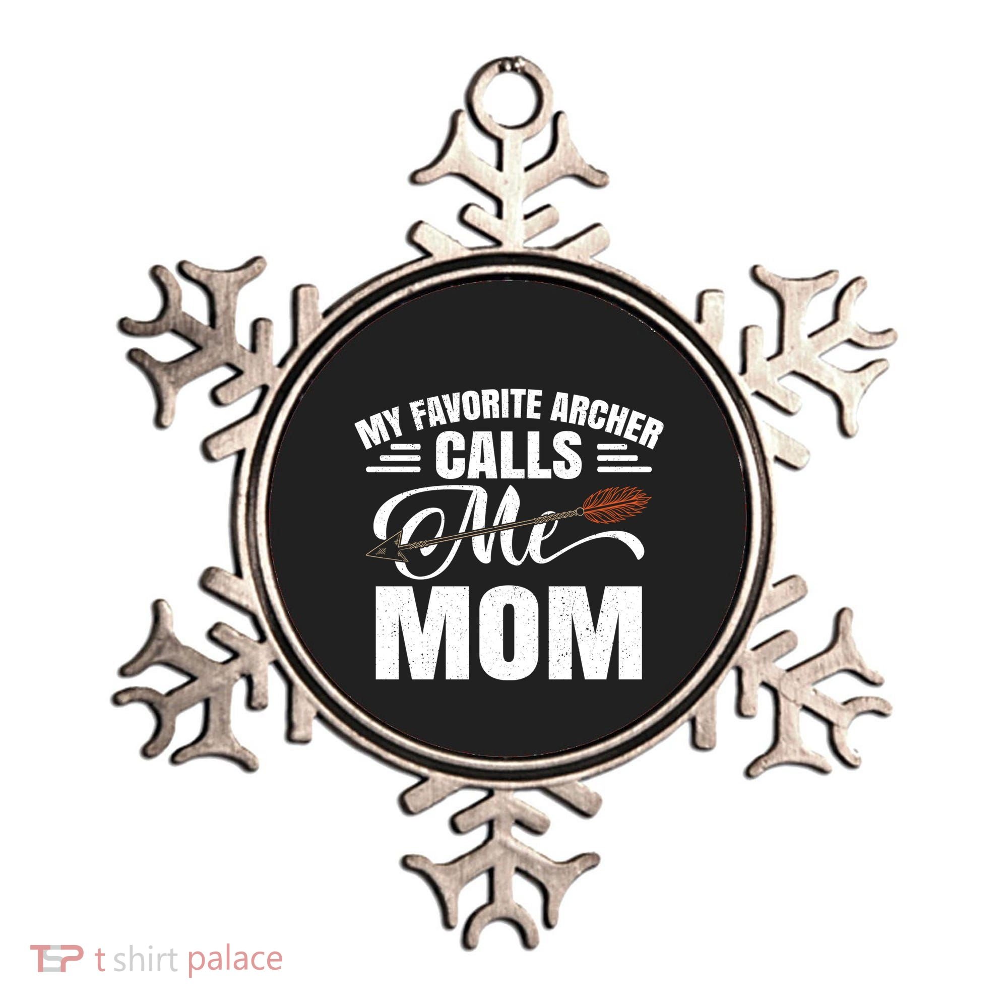 My Favorite Archer Calls Me Mom Archery Mom Mother's Day Gift Ornament