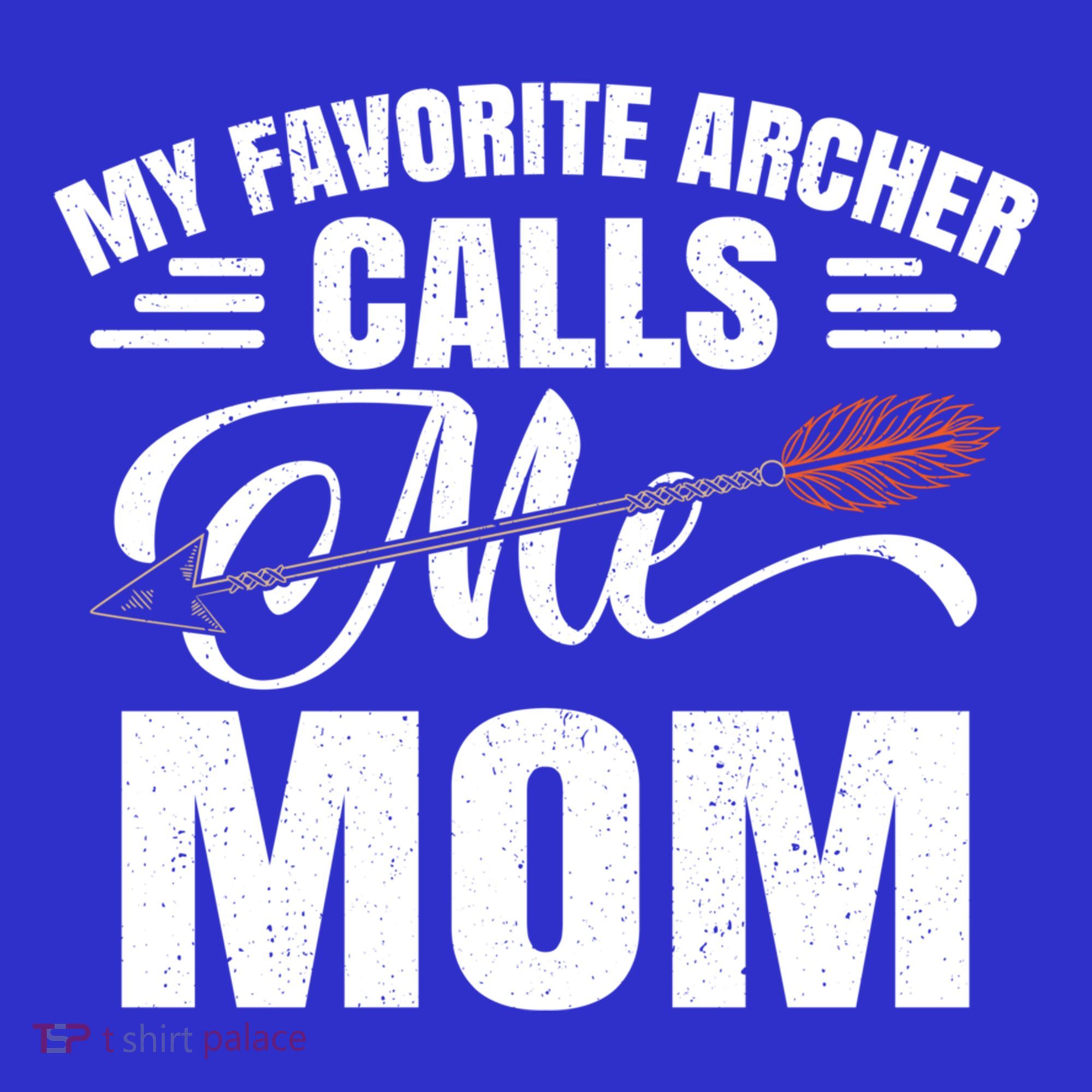 My Favorite Archer Calls Me Mom Archery Mom Mother's Day Gift Polo