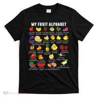 My Fruit Alphabet Fun Learning Reading Toddler Kids Fruits T-Shirt thumb 0