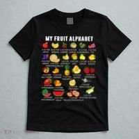 My Fruit Alphabet Fun Learning Reading Toddler Kids Fruits T-Shirt thumb 5