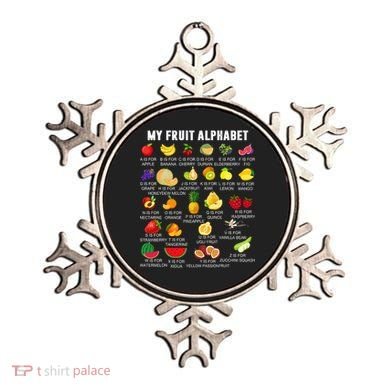 My Fruit Alphabet Fun Learning Reading Toddler Kids Fruits Ornament