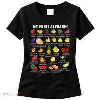 My Fruit Alphabet Fun Learning Reading Toddler Kids Fruits Women's T-Shirt thumb 0