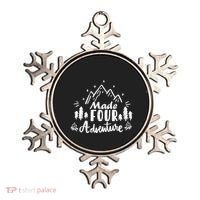 Made Four Adventure 4th Birthday Party Camping Theme Ornament thumb 0