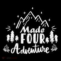 Made Four Adventure 4th Birthday Party Camping Theme Ornament thumb 1