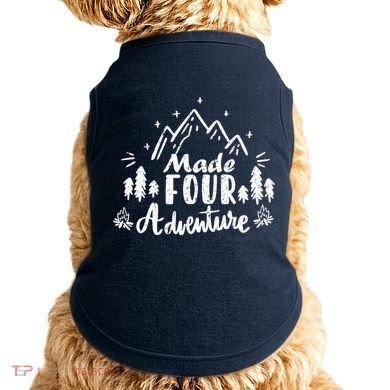 Made Four Adventure 4th Birthday Party Camping Theme Doggie Tank