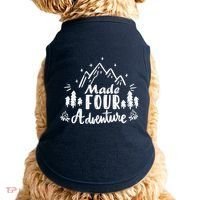 Made Four Adventure 4th Birthday Party Camping Theme Doggie Tank thumb 0