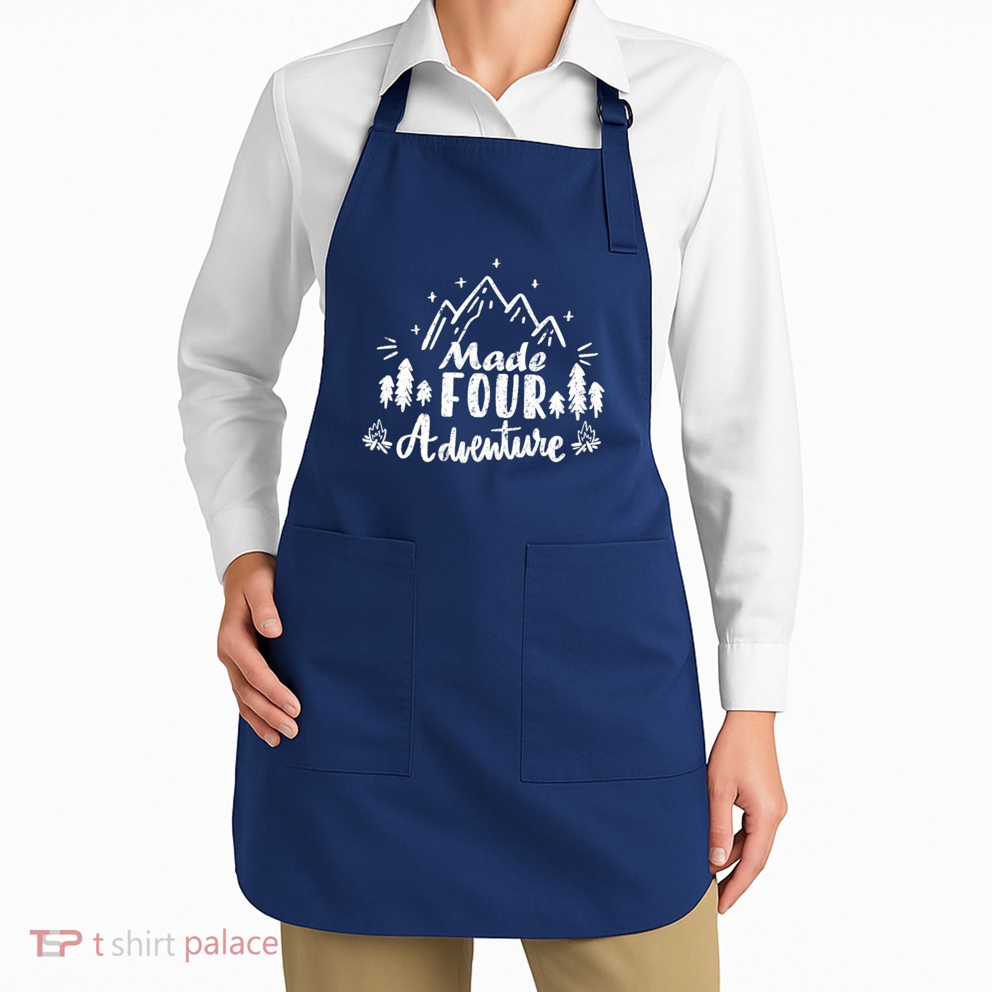 Made Four Adventure 4th Birthday Party Camping Theme Apron