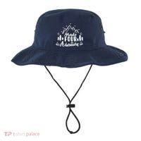 Made Four Adventure 4th Birthday Party Camping Theme Bucket Hat thumb 0