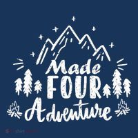 Made Four Adventure 4th Birthday Party Camping Theme Baby Bodysuit thumb 2