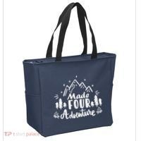 Made Four Adventure 4th Birthday Party Camping Theme Tote Bag thumb 2