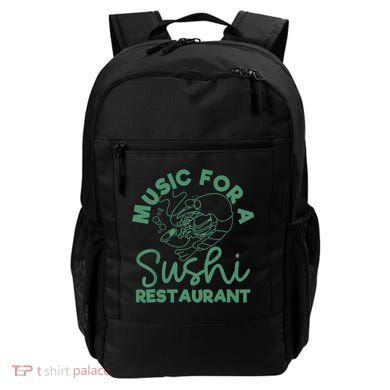 Music For A Sushi Restaurant Backpack