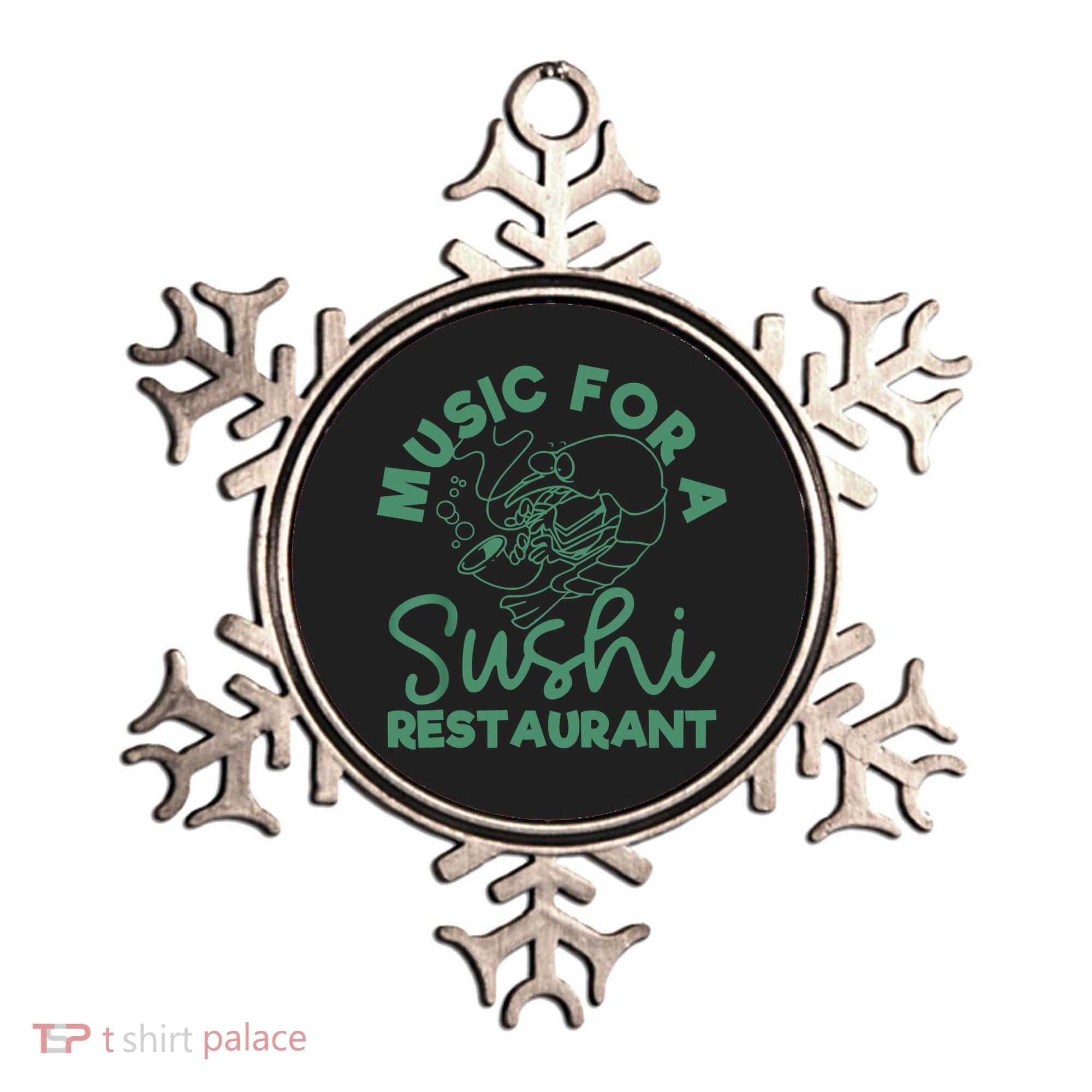 Music For A Sushi Restaurant Ornament