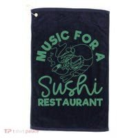 Music For A Sushi Restaurant Golf Towel thumb 0