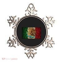 Mexican Flag Aztec Calendar Mexico Ornament thumb 0