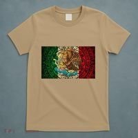 Mexican Flag Aztec Calendar Mexico T-Shirt thumb 5