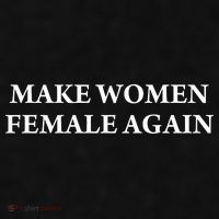 Make Female Again Ladies PosiCharge Tri-Blend Wicking Tank thumb 2