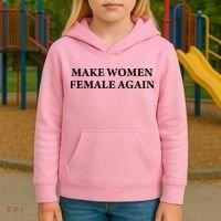 Make Female Again Kids Hoodie thumb 3
