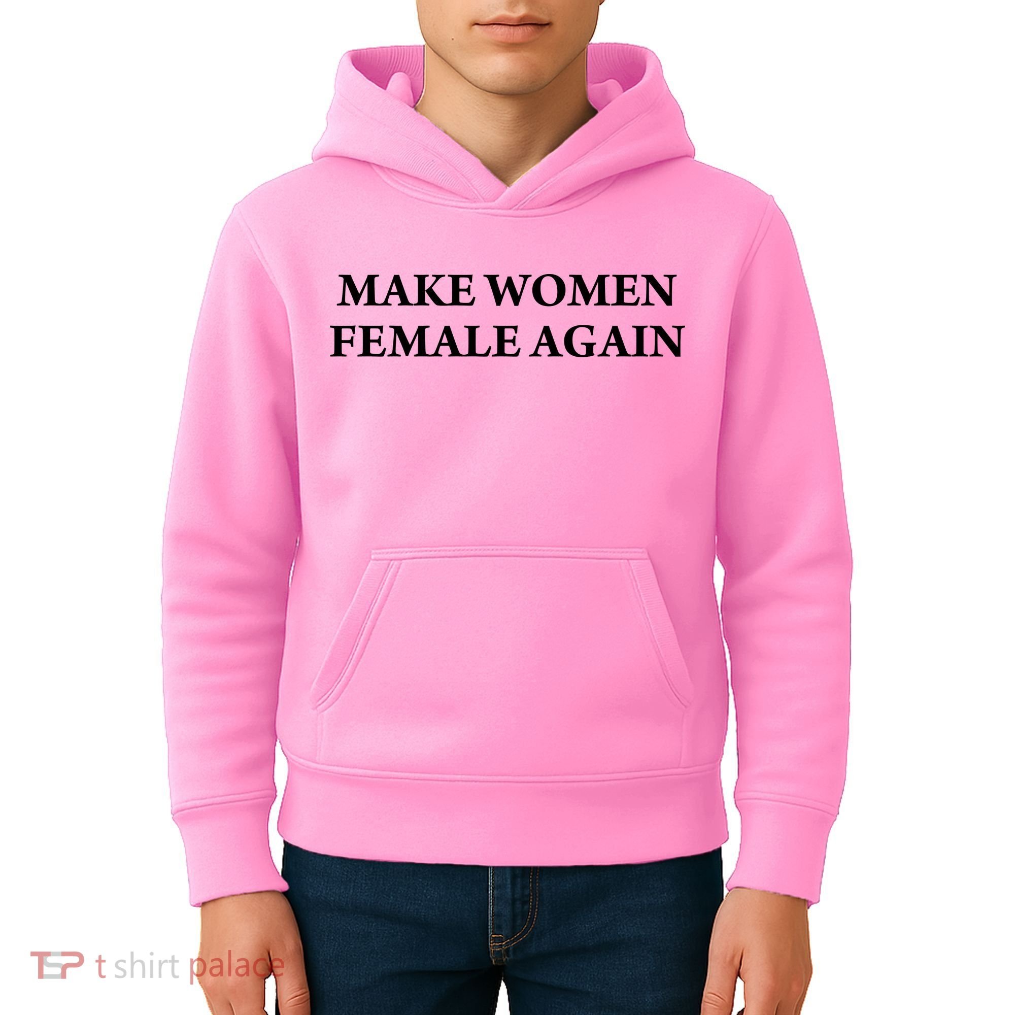 Make Female Again Kids Hoodie