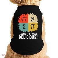 Math Funny Algebra Equation I Love Mathematics Doggie Tank thumb 0