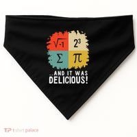 Math Funny Algebra Equation I Love Mathematics USA-Made Doggie Bandana thumb 0