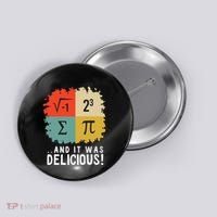 Math Funny Algebra Equation I Love Mathematics Button thumb 0