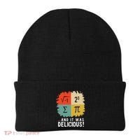 Math Funny Algebra Equation I Love Mathematics Beanie thumb 0