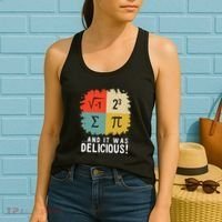 Math Funny Algebra Equation I Love Mathematics Women's Tank Top thumb 2