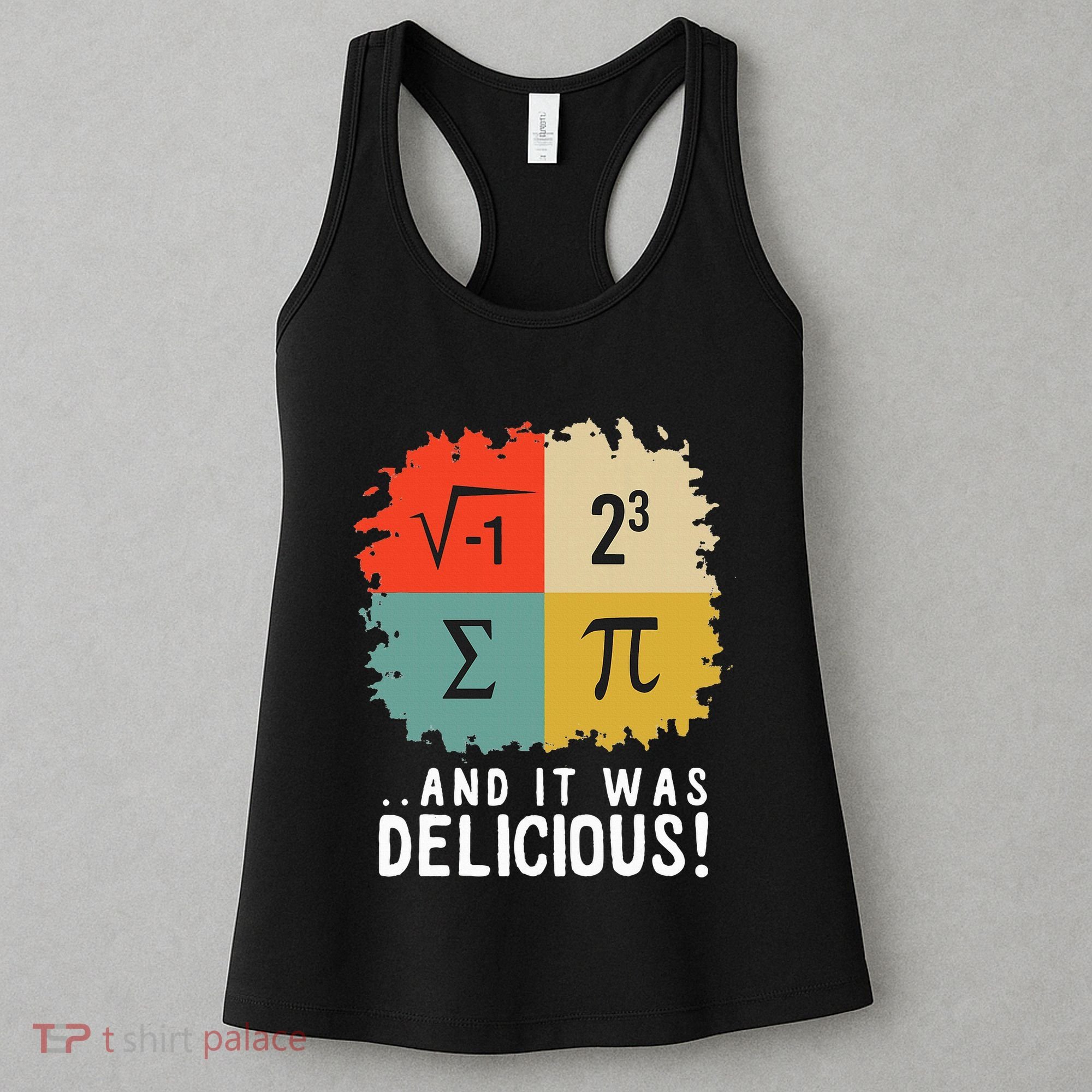 Math Funny Algebra Equation I Love Mathematics Women's Tank Top
