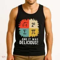Math Funny Algebra Equation I Love Mathematics Tank Top thumb 3
