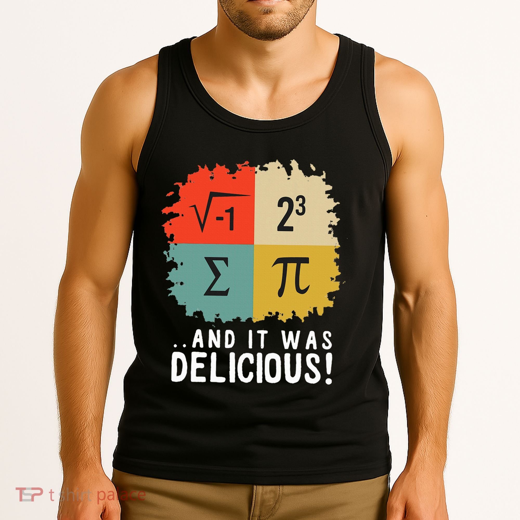 Math Funny Algebra Equation I Love Mathematics Tank Top