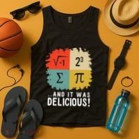 Math Funny Algebra Equation I Love Mathematics Tank Top thumb 4