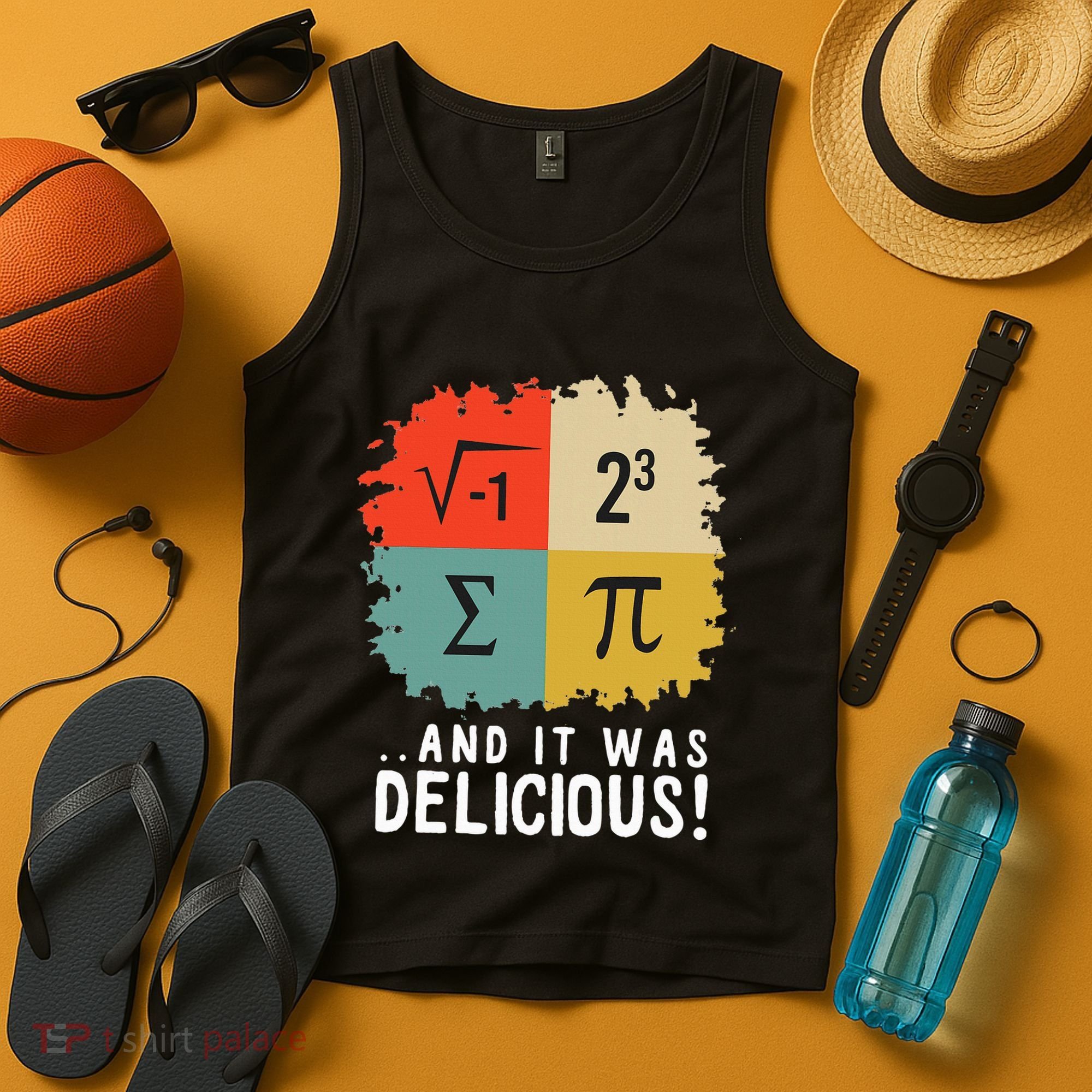 Math Funny Algebra Equation I Love Mathematics Tank Top