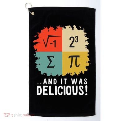 Math Funny Algebra Equation I Love Mathematics Golf Towel