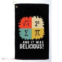 Math Funny Algebra Equation I Love Mathematics Golf Towel thumb 0