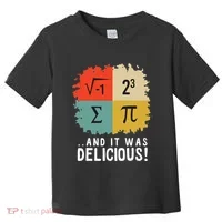 Math Funny Algebra Equation I Love Mathematics Toddler T-Shirt thumb 0