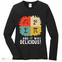 Math Funny Algebra Equation I Love Mathematics Women's Long Sleeve Shirt thumb 0