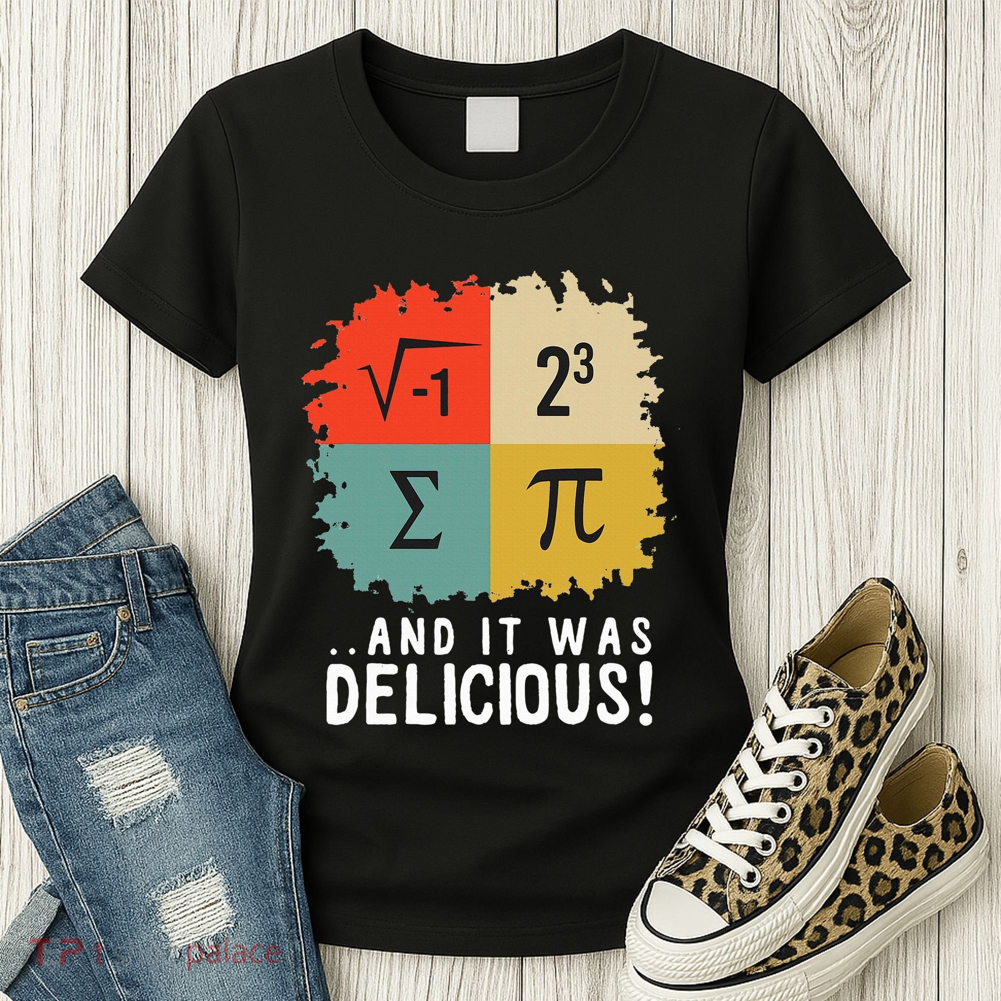 Math Funny Algebra Equation I Love Mathematics Women's T-Shirt