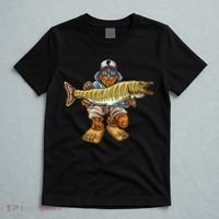 Muskie Fishing Bigfoot Musky Hunting Fisher T-Shirt thumb 5