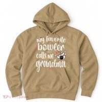 My Favorite Bowler Calls Me Bowling Grandma Hoodie thumb 0