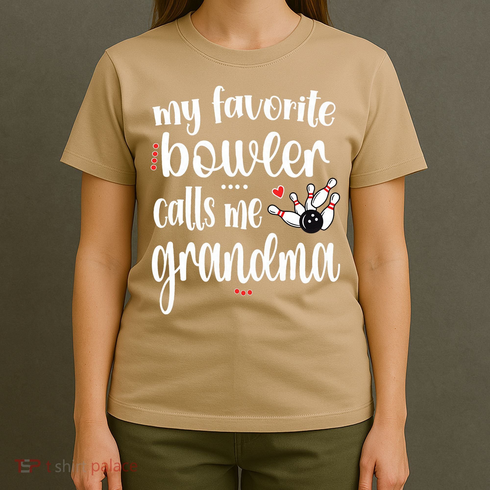 My Favorite Bowler Calls Me Bowling Grandma T-Shirt