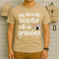 My Favorite Bowler Calls Me Bowling Grandma T-Shirt thumb 6
