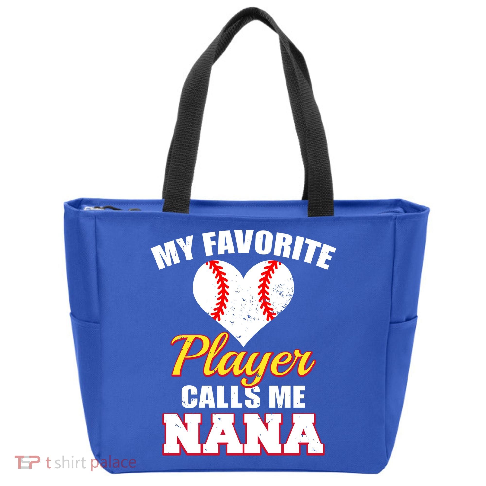 My Favorite Baseball Player Calls Me Nana Gift Tote Bag
