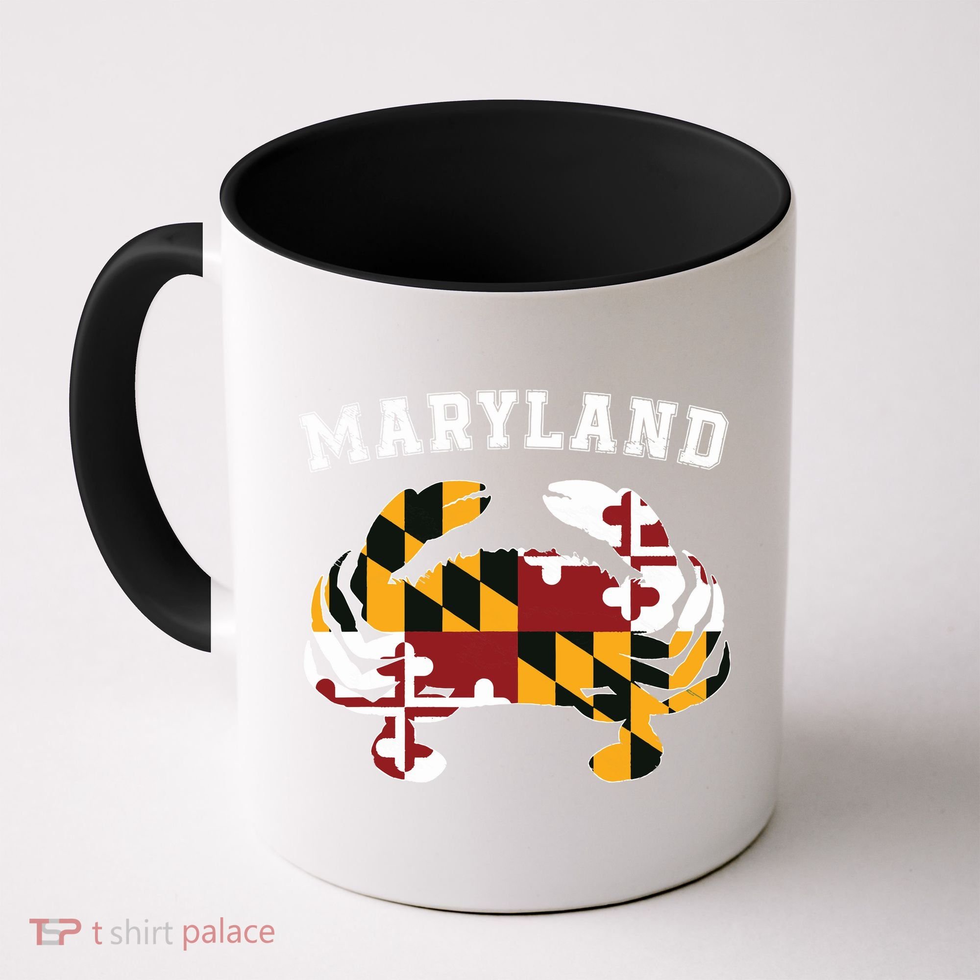 Maryland Flag Blue Crab T State Pride Retro Coffee Mug